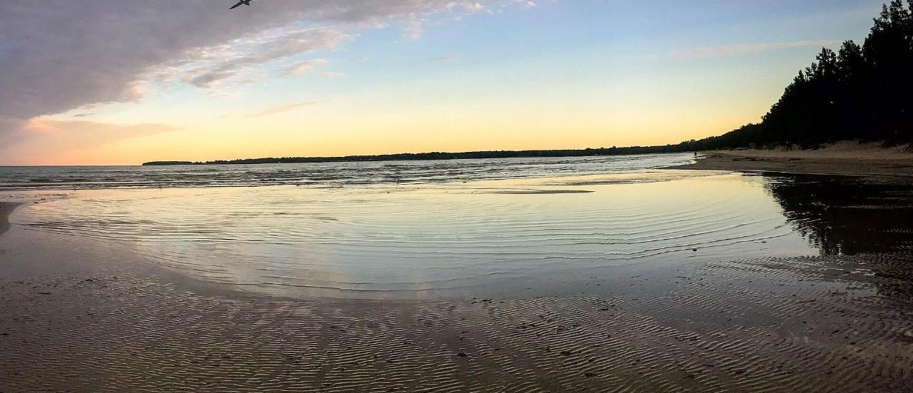 Sandbanks beach in Prince Edward County, Ontario
